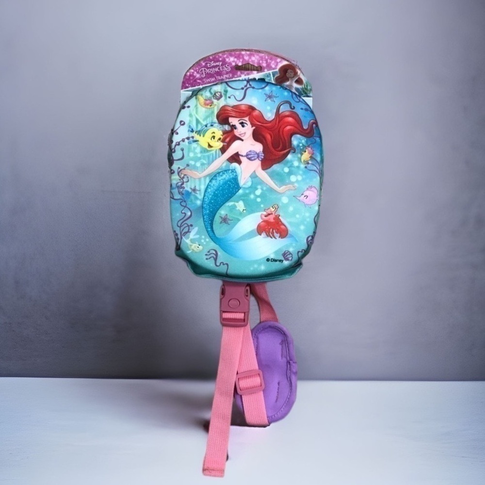 Disney Ariel Swim Trainer NWT Little Mermaid Kids Purple Floatie
